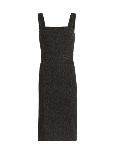Ramy Brook Women's Tamera Denim Printed Midi-Dress | Thumbnail 1 Ramy Brook Women's Tamera Denim Printed Midi-Dress | Thumbnail 1