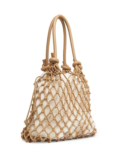 3.1 Phillip Lim Women's Faux Fur Macrame Mini Bag - Ivory Camel | Thumbnail 3