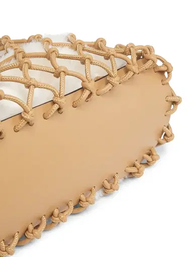 3.1 Phillip Lim Women's Faux Fur Macrame Mini Bag - Ivory Camel | Thumbnail 5