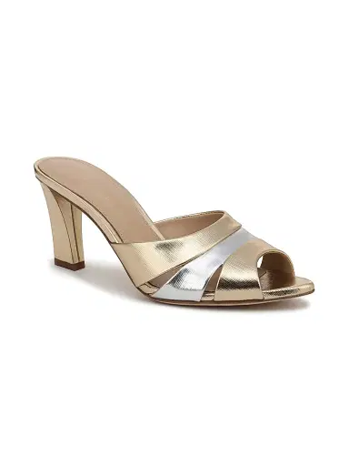 Veronica Beard Women's Cassiel 75MM Metallic Leather Sandals | Thumbnail 2 Veronica Beard Women's Cassiel 75MM Metallic Leather Sandals | Thumbnail 2