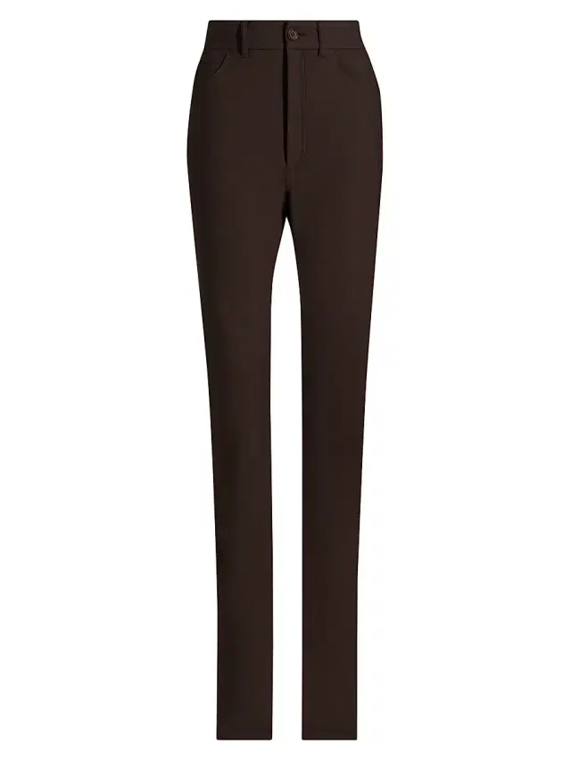 Ronny Kobo Women's Berit Solid Pants - Brown