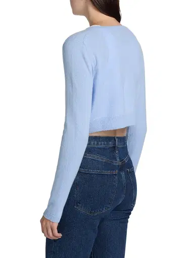 Reformation Women's Janie Cashmere Cardigan - Ice Water - Size Large | Thumbnail 5 Reformation Women's Janie Cashmere Cardigan - Ice Water - Size Large | Thumbnail 5