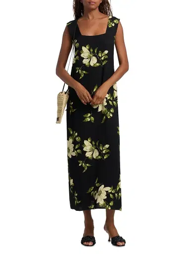 Reformation Women's Vea Floral Maxi Dress | Thumbnail 3 Reformation Women's Vea Floral Maxi Dress | Thumbnail 3