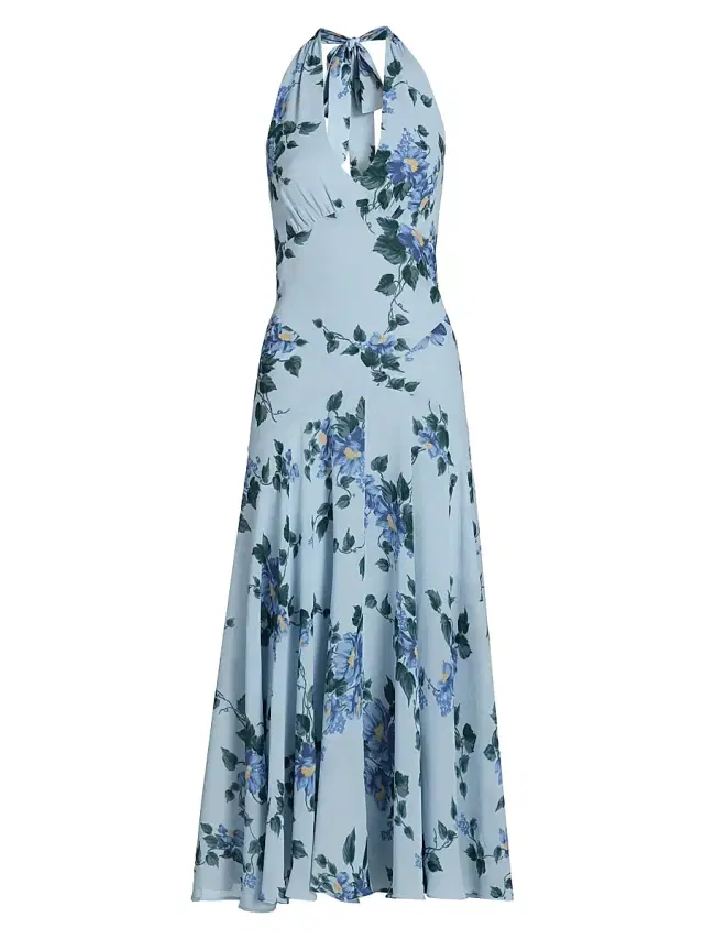 Women's Briony Floral Halterneck Maxi Dress - Fresh Air