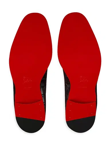 Christian Louboutin Men's Chambelimoc Patinated Leather Loafers - Amara - Size 15 | Thumbnail 5 Christian Louboutin Men's Chambelimoc Patinated Leather Loafers - Amara - Size 15 | Thumbnail 5