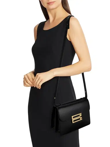 Victoria Beckham Women's Dorian Leather Top Handle Bag - Black | Thumbnail 2