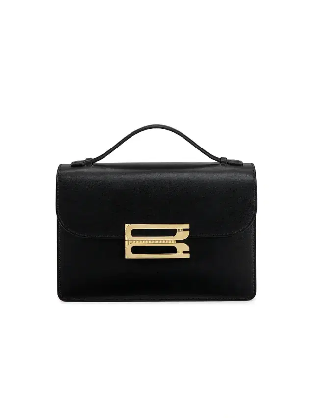 Victoria Beckham Women's Dorian Leather Top Handle Bag - Black