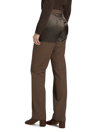 MM6 MAISON MARGIELA Women's Two-Tone Pants | Thumbnail 5