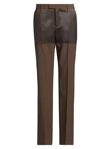 MM6 MAISON MARGIELA Women's Two-Tone Pants | Thumbnail 1