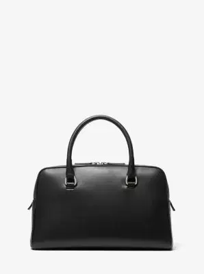 Michael Kors Collection Kasia Medium Leather Satchel | Thumbnail 8 Michael Kors Collection Kasia Medium Leather Satchel | Thumbnail 8