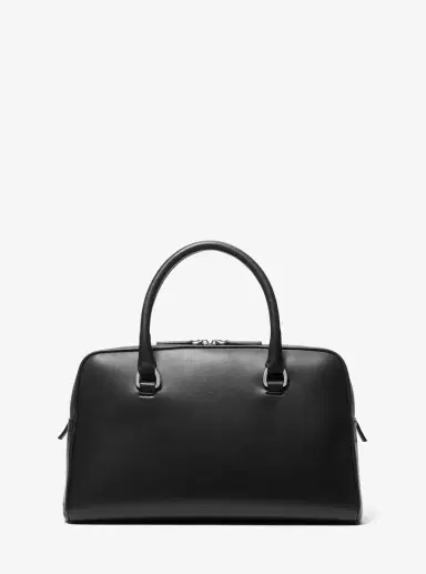 Michael Kors Collection Kasia Medium Leather Satchel | Thumbnail 9 Michael Kors Collection Kasia Medium Leather Satchel | Thumbnail 9