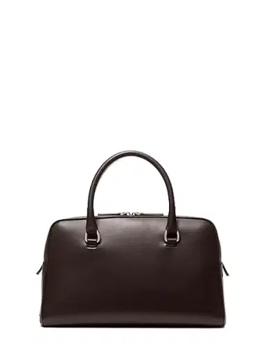 Michael Kors Collection Kasia Medium Leather Satchel | Thumbnail 1 Michael Kors Collection Kasia Medium Leather Satchel | Thumbnail 1