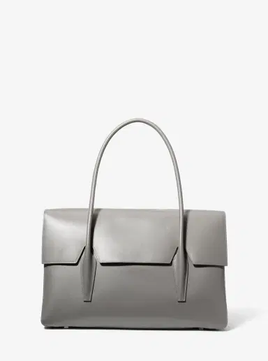 Michael Kors Collection Natasha Large Leather Satchel in Black - One Size by Michael Kors Collection | Thumbnail 11 Michael Kors Collection Natasha Large Leather Satchel in Black - One Size by Michael Kors Collection | Thumbnail 11