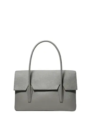 Michael Kors Collection Natasha Large Leather Satchel in Black - One Size by Michael Kors Collection | Thumbnail 1 Michael Kors Collection Natasha Large Leather Satchel in Black - One Size by Michael Kors Collection | Thumbnail 1