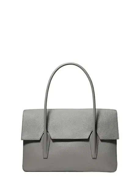 Michael Kors Collection Natasha Large Leather Satchel