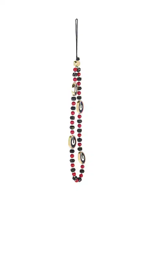 BaubleBar University Of Georgia Beaded Phone Charm