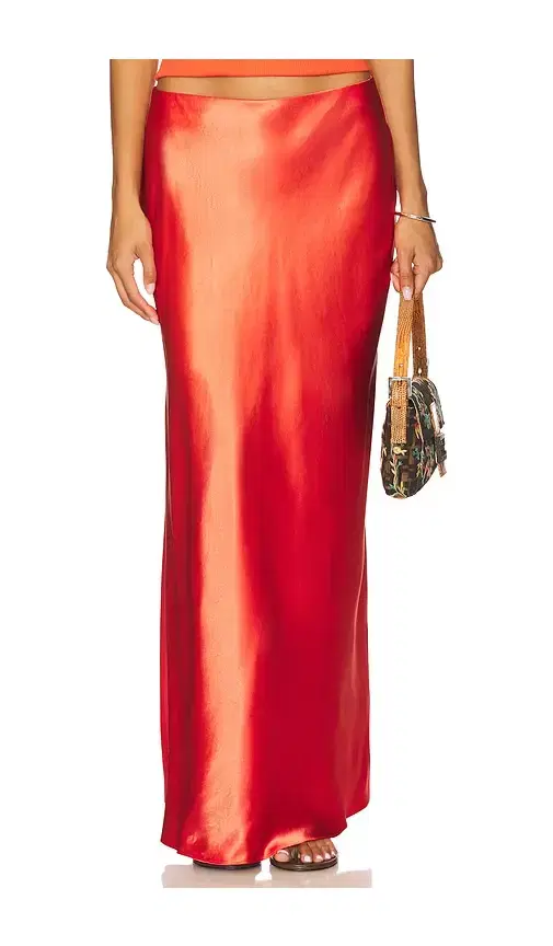 Satin Maxi Skirt