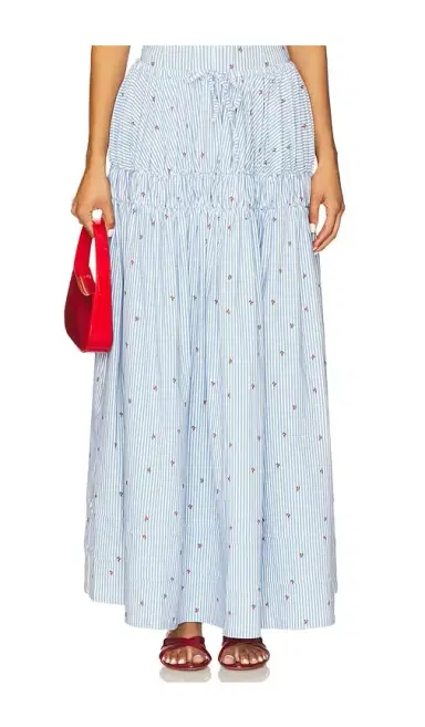 WeWoreWhat Tiered Midi Skirt | Thumbnail 1 WeWoreWhat Tiered Midi Skirt | Thumbnail 1