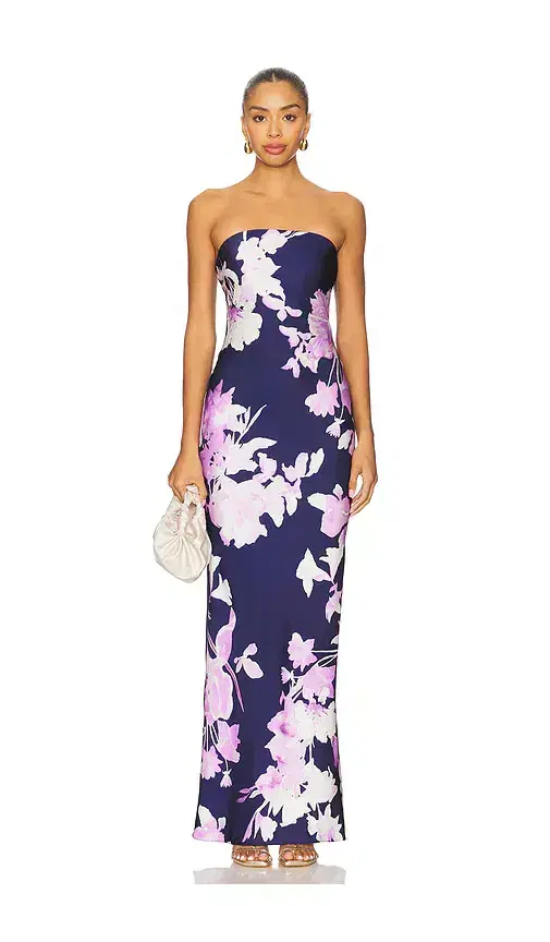 ROCOCO SAND Strapless Maxi Dress