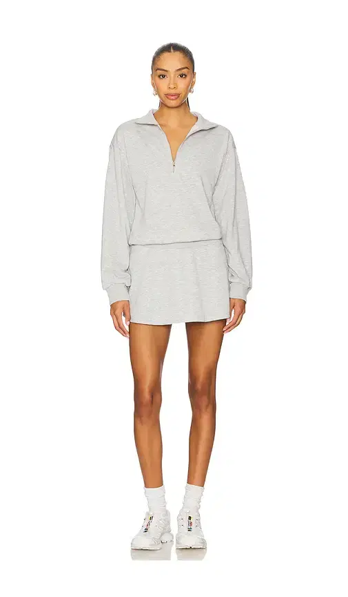 superdown Jenice Quarter Zip Dress