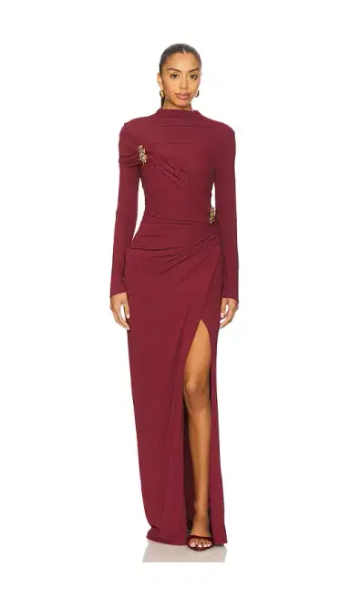SIMKHAI Izadora Midi Dress | Thumbnail 1 SIMKHAI Izadora Midi Dress | Thumbnail 1