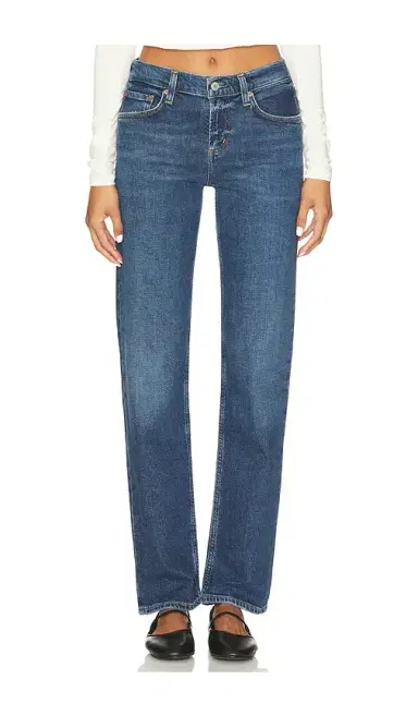 AGOLDE Low Rise Slim Jeans | Thumbnail 1