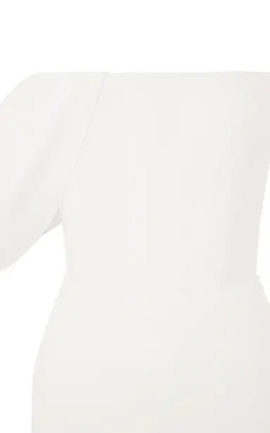 Alex Perry Draped Crepe Corset Midi Dress | Thumbnail 6 Alex Perry Draped Crepe Corset Midi Dress | Thumbnail 6