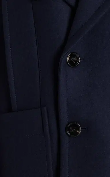 Bottega Veneta Cocoon Double-Breasted Wool-Felt Peacoat | Thumbnail 2