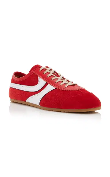 Dries Van Noten Suede Sneakers | Thumbnail 4 Dries Van Noten Suede Sneakers | Thumbnail 4