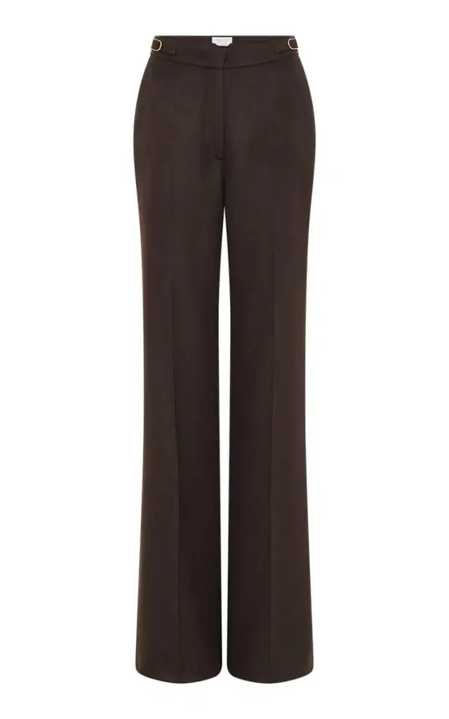 Gabriela Hearst Vesta Flared Silk Pants