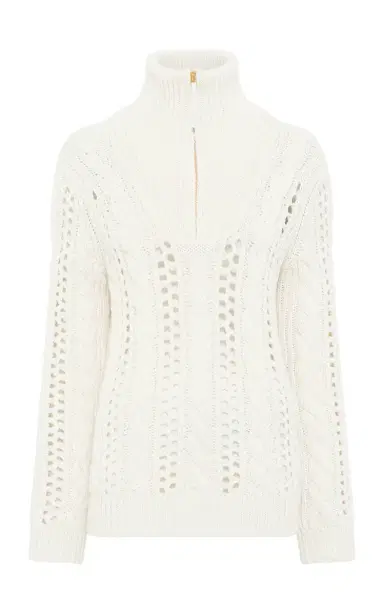 Gabriela Hearst Idris Mockneck Cashmere Sweater | Thumbnail 5