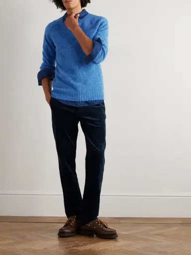 Polo Ralph Lauren Bedford Slim-Fit Straight-Leg Cotton-Blend Corduroy Trousers - Men | Thumbnail 2 Polo Ralph Lauren Bedford Slim-Fit Straight-Leg Cotton-Blend Corduroy Trousers - Men | Thumbnail 2