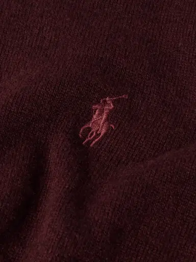 Polo Ralph Lauren Logo-Embroidered Wool Half-Zip Sweater - Men | Thumbnail 4 Polo Ralph Lauren Logo-Embroidered Wool Half-Zip Sweater - Men | Thumbnail 4