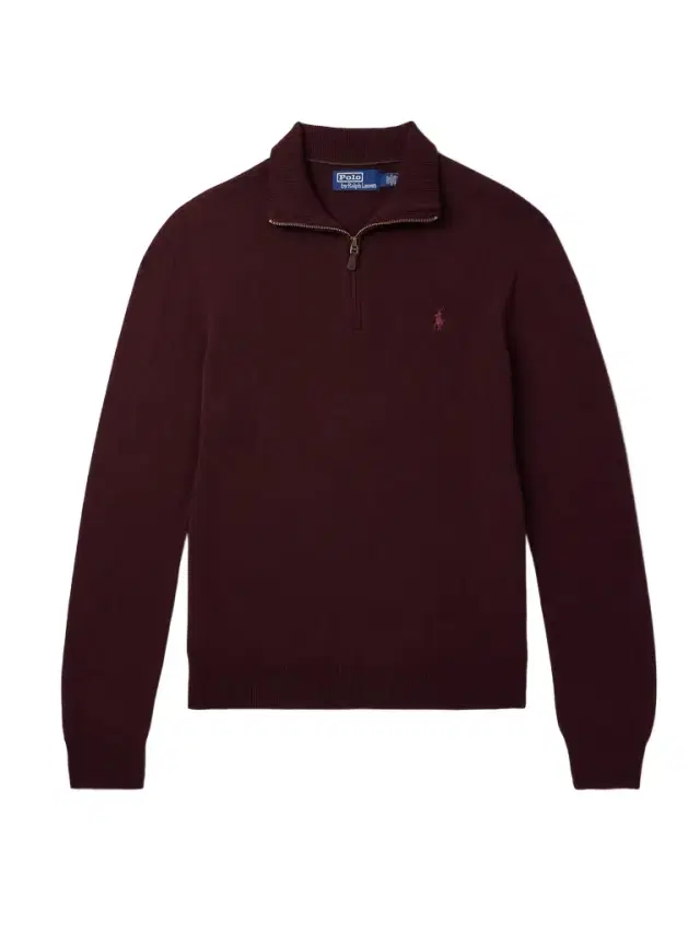 Polo Ralph Lauren Logo-Embroidered Wool Half-Zip Sweater - Men