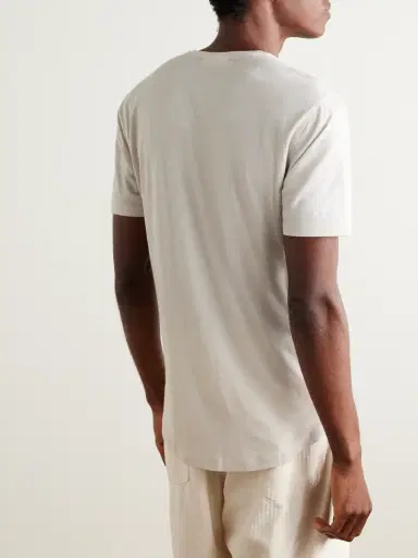 Orlebar Brown OB-T Slim-Fit Merino Wool-Jersey T-Shirt - Men | Thumbnail 4