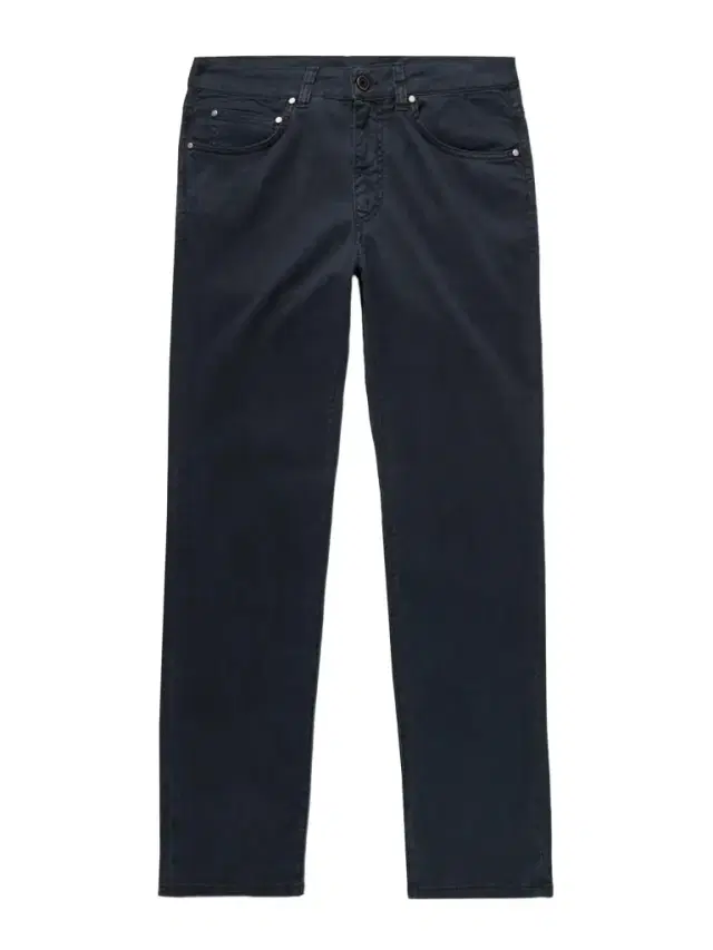 Slim-Fit Straight-Leg Cotton-Blend Twill Trousers - Men