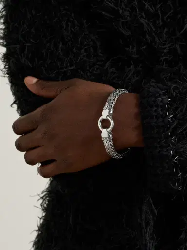 John Hardy Icon Sterling Silver Chain Bracelet - Men | Thumbnail 2