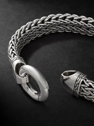 John Hardy Icon Sterling Silver Chain Bracelet - Men | Thumbnail 3