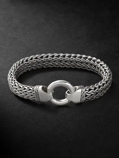 John Hardy Icon Sterling Silver Chain Bracelet - Men | Thumbnail 1