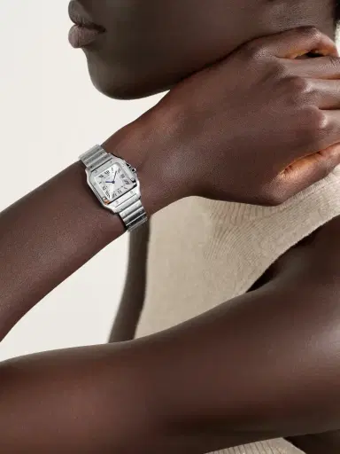 Cartier Santos De Stainless Steel Watch | Thumbnail 2 Cartier Santos De Stainless Steel Watch | Thumbnail 2