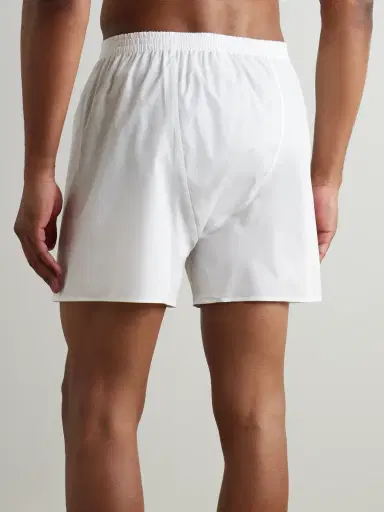 Zimmerli End-On-End Cotton Boxer Shorts - Men | Thumbnail 3 Zimmerli End-On-End Cotton Boxer Shorts - Men | Thumbnail 3
