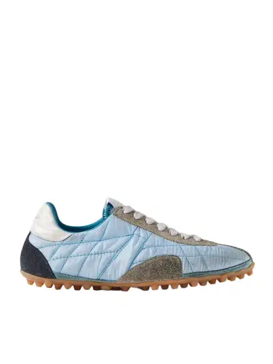 Maison Margiela Sprinter Leather And Brushed Suede-trimmed Shell Sneakers | Thumbnail 1