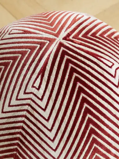Missoni Home Ziggy Striped Velvet Pouf | Thumbnail 3