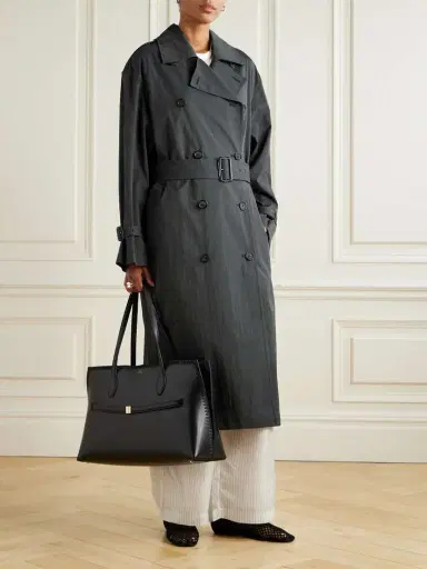 TOTEME Garderob Belted Organic Cotton-blend Trench Coat | Thumbnail 3 TOTEME Garderob Belted Organic Cotton-blend Trench Coat | Thumbnail 3