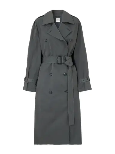 TOTEME Garderob Belted Organic Cotton-blend Trench Coat | Thumbnail 1 TOTEME Garderob Belted Organic Cotton-blend Trench Coat | Thumbnail 1
