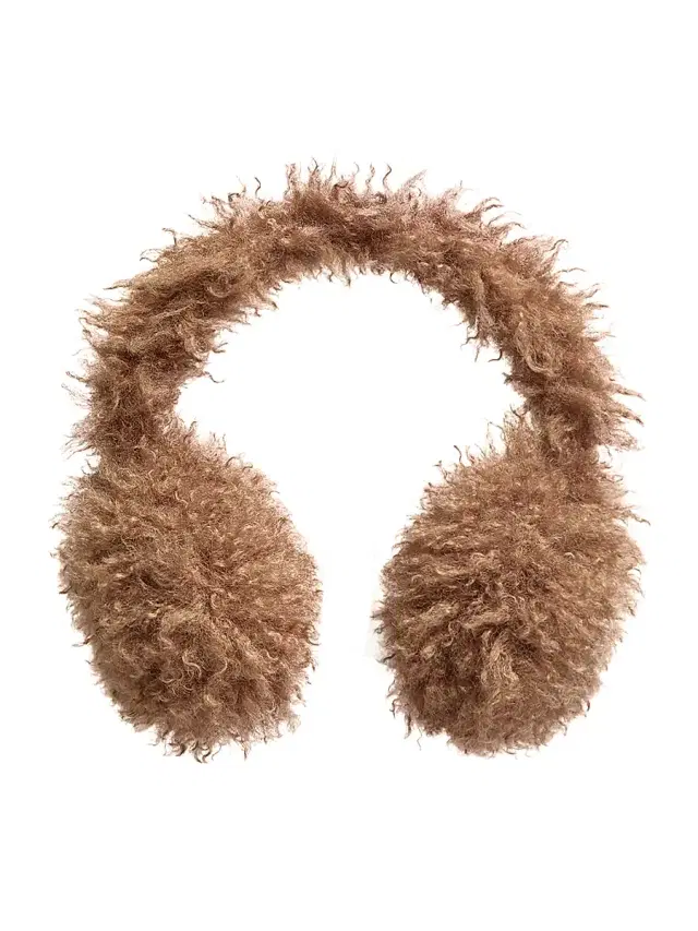 Women's Ear Muffs in Teddy - Brown