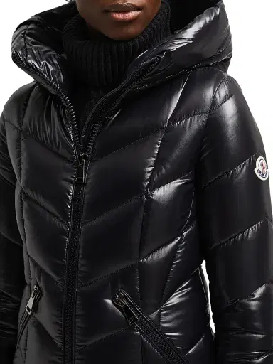 Moncler Women's Marus Puffer Jacket - Black | Thumbnail 4 Moncler Women's Marus Puffer Jacket - Black | Thumbnail 4