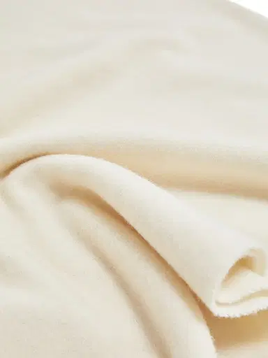 Moncler Women's Scarf in Wool Felt - White | Thumbnail 3 Moncler Women's Scarf in Wool Felt - White | Thumbnail 3