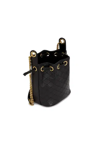 Saint Laurent Small Cassandre Quilted Bucket Bag | Thumbnail 5