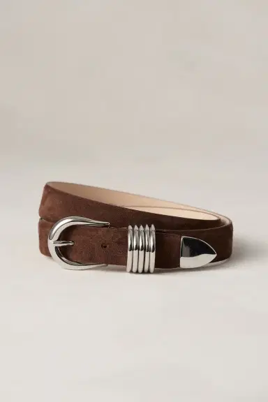 Déhanche Hollyhock Suede Belt | Thumbnail 2